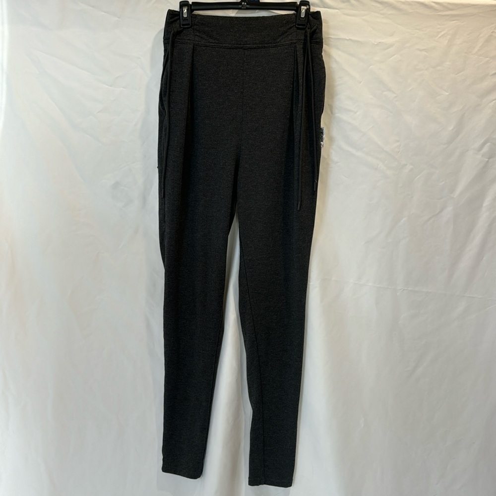 Dark Grey Gymshark Joggers with side drawstring